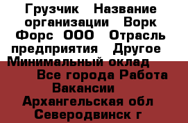 Грузчик › Название организации ­ Ворк Форс, ООО › Отрасль предприятия ­ Другое › Минимальный оклад ­ 24 000 - Все города Работа » Вакансии   . Архангельская обл.,Северодвинск г.